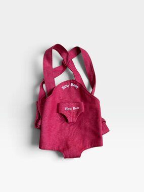 VTG American Girl Doll Bitty Baby Pleasant Company Red Doll Carrier- Retired '95